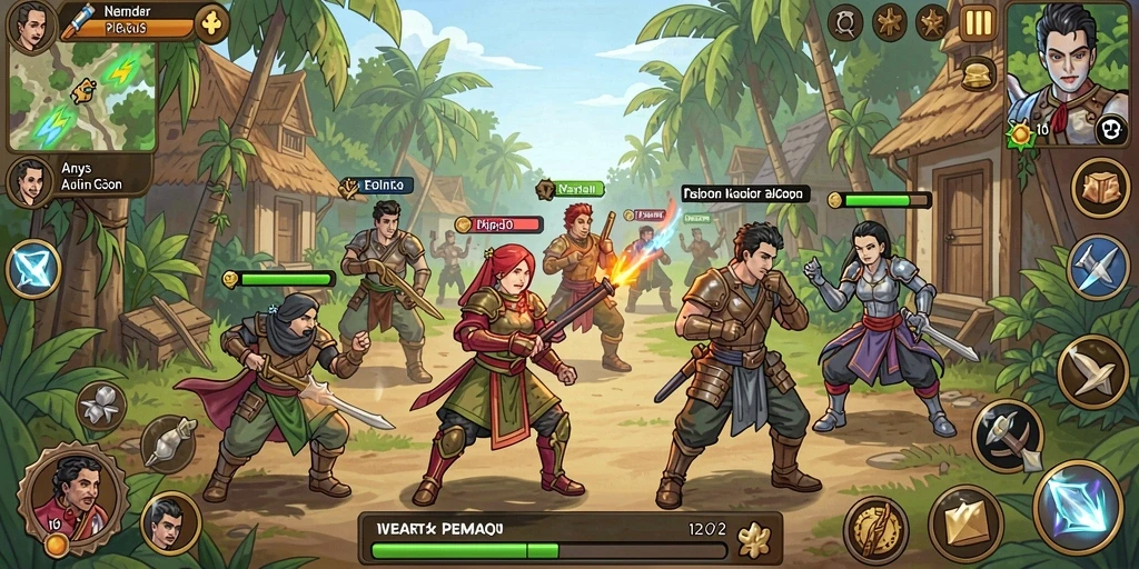 Tangkapan layar ketiga memperlihatkan fitur pendaftaran untuk event menarik di dalam game.