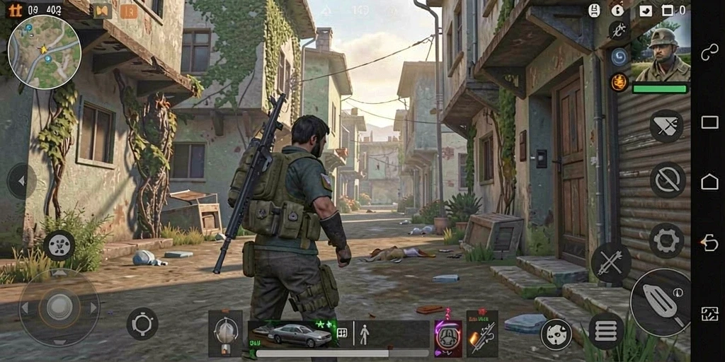 Ilustrasi grafis yang menawan dan detail dunia game.