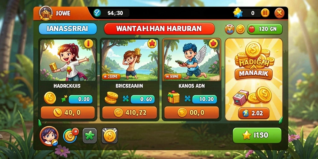 Fitur interaktif yang menyenangkan untuk bermain bersama teman.