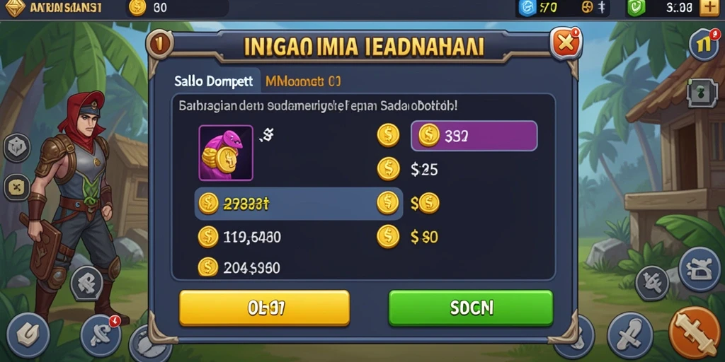 Visual yang memukau saat menjelajahi dunia baru.