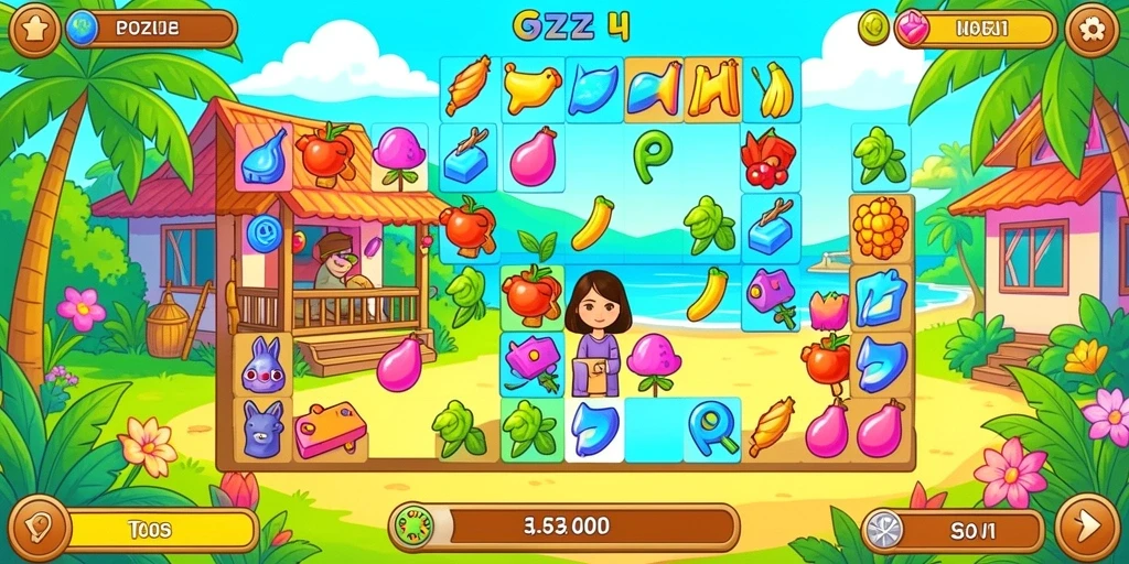 Screenshot dari mode multiplayer yang menyenangkan.