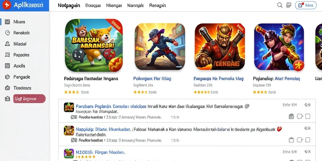 Fitur komunitas untuk berinteraksi dengan pemain lain.