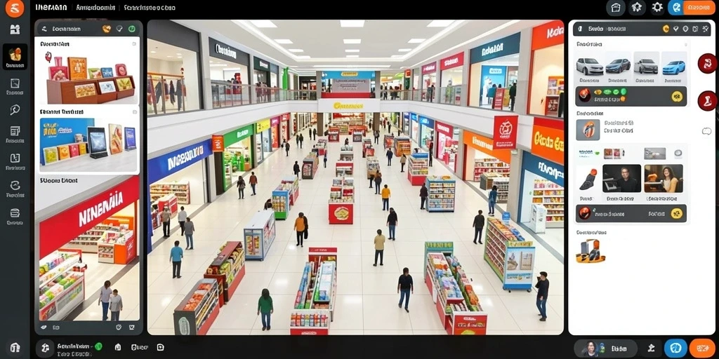 Fitur sosial untuk berinteraksi dengan pemain lain.